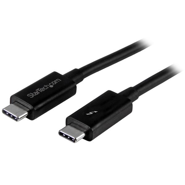 StarTech.com 2m Thunderbolt 3 (20Gbps) USB C Cable / Thunder